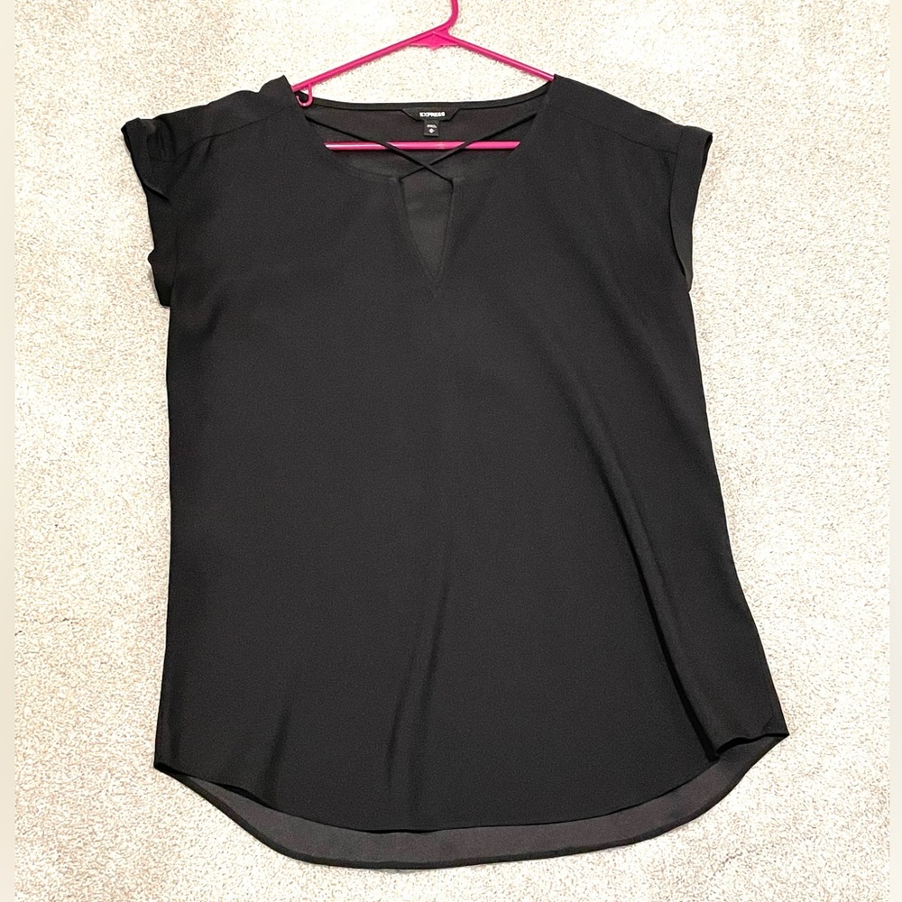 Express Cross Neck Blouse